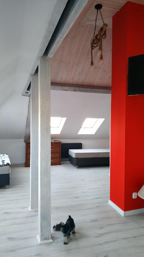 Apartament Witkacego Czerwony Słupsk Exteriör bild
