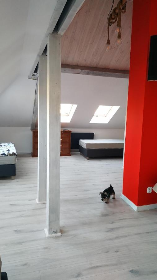 Apartament Witkacego Czerwony Słupsk Exteriör bild