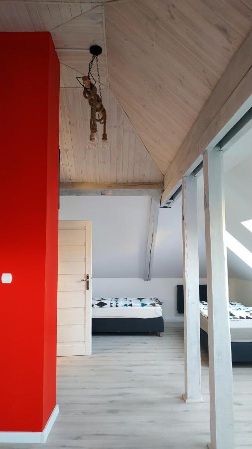 Apartament Witkacego Czerwony Słupsk Exteriör bild